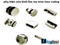 Phụ kiện vách tắm kính cánh mở trượt