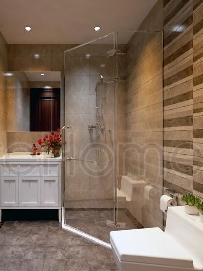 Mẫu phòng tắm kính 135 độ LC 03