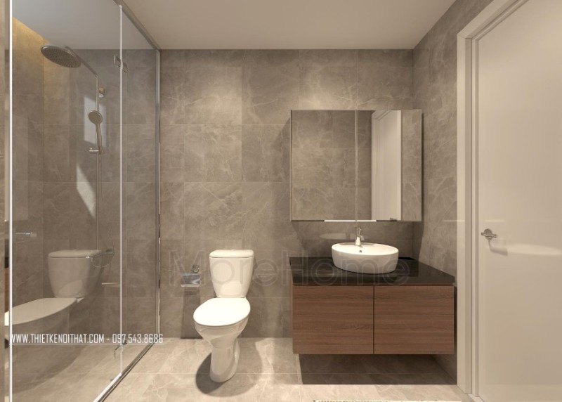 Vách kính cường lực - phòng tắm kính