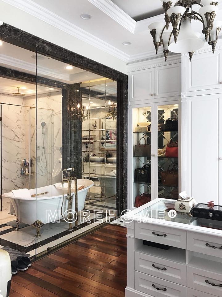 Vách kính cường lực - phòng tắm kính