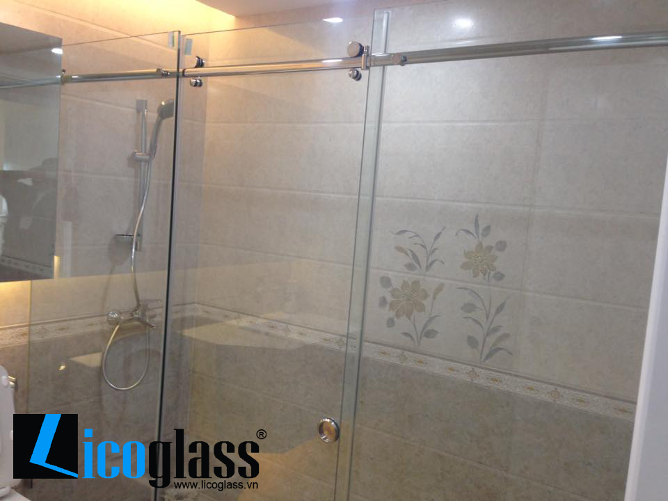 Cơ sở chuyên vách kính phòng tắm