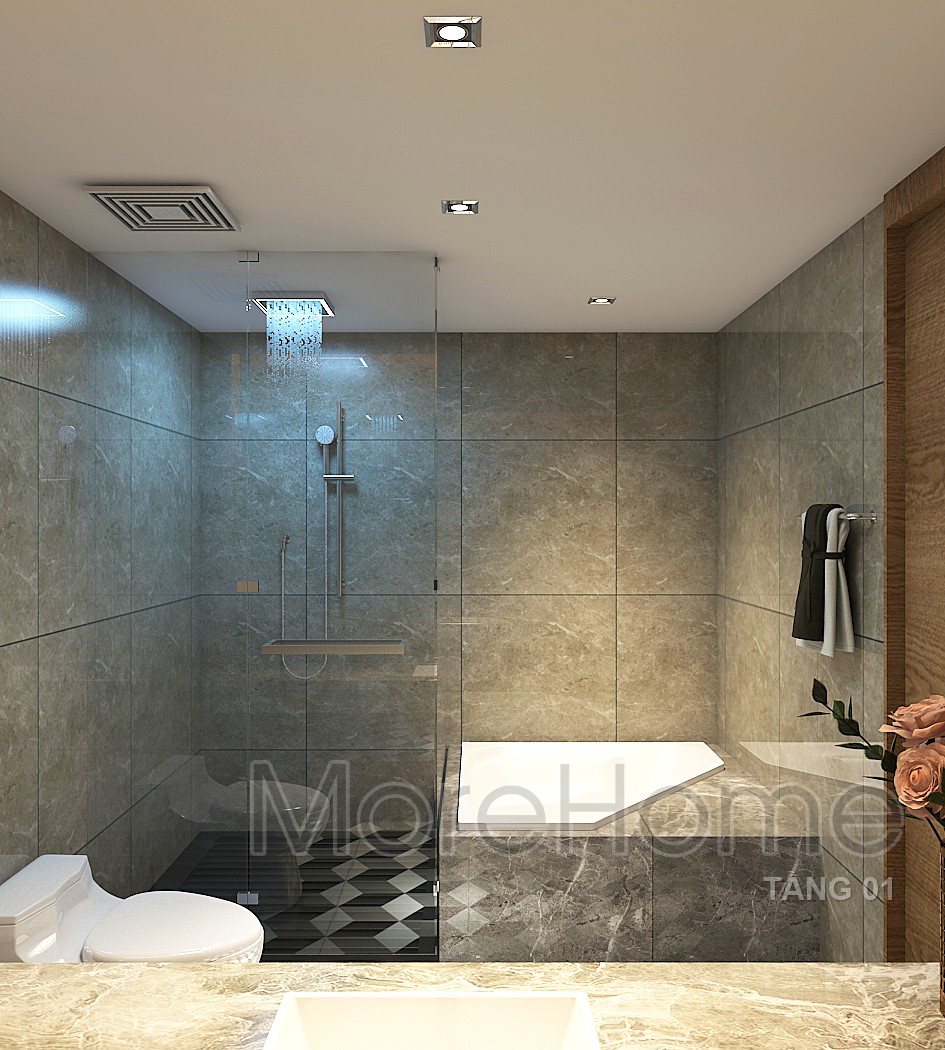 Báo giá vách tắm kính tại MOREGLASS